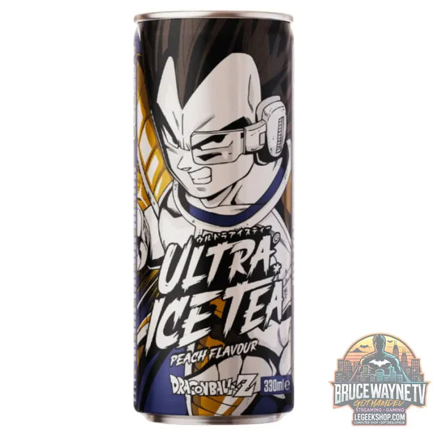 Guide d'achat : Dragon Ball Z Ultra Ice Tea Vegeta, thé à la pêche de 330ml (paquet de 24)