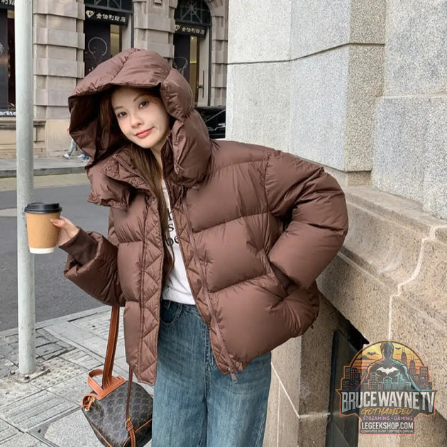 Guide d'achat : Manteau Femme Court Hiver Rembourré Épais Loose