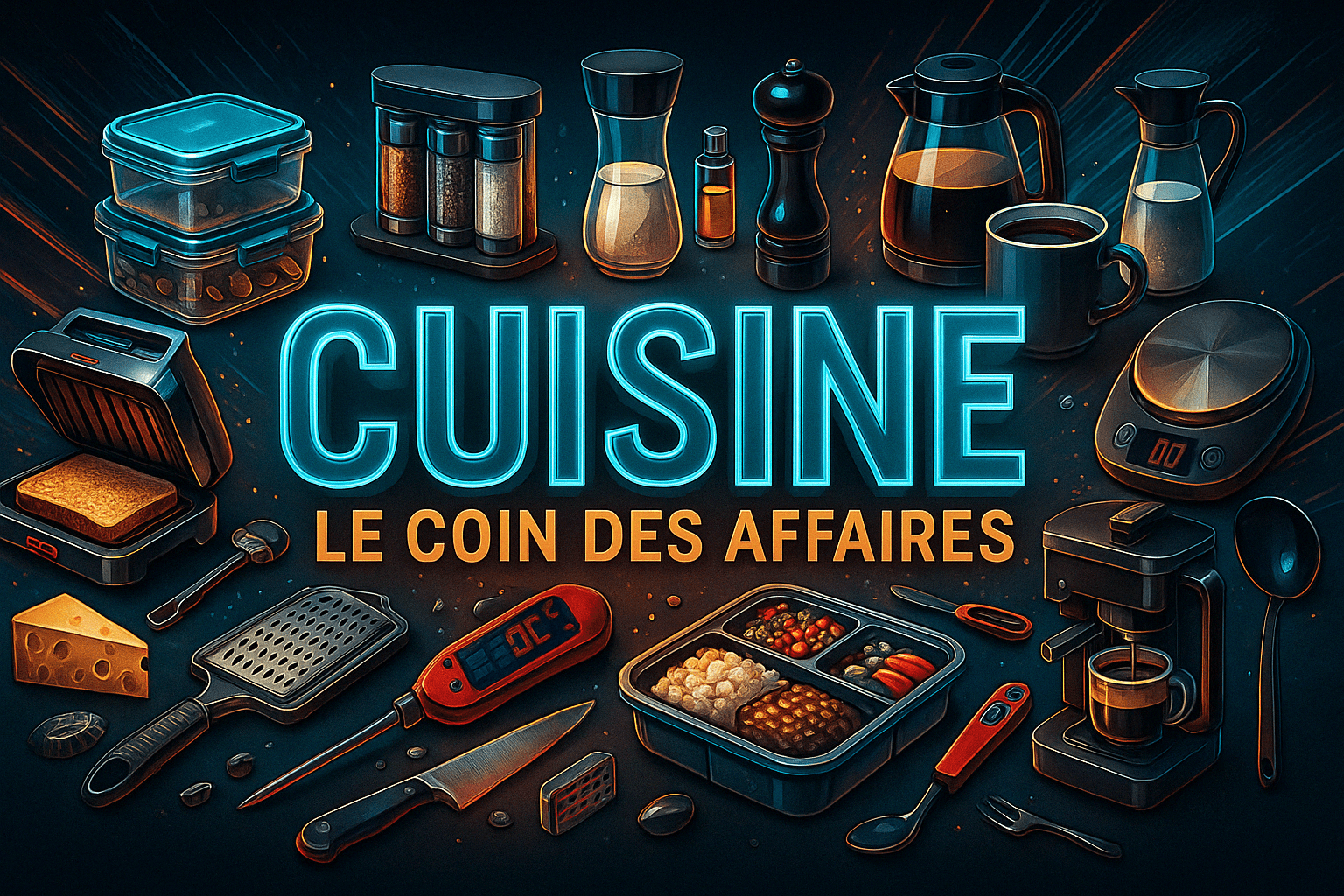 🥘 Accessoires et Ustensiles Cuisine - Le Coin des Affaires