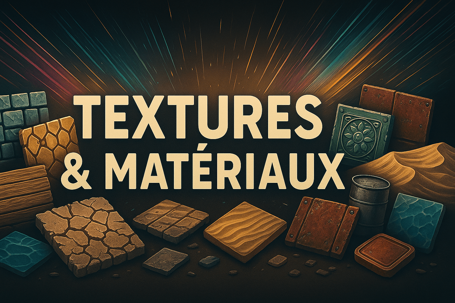Textures & Matériaux – 3D, PBR, Haute Définition