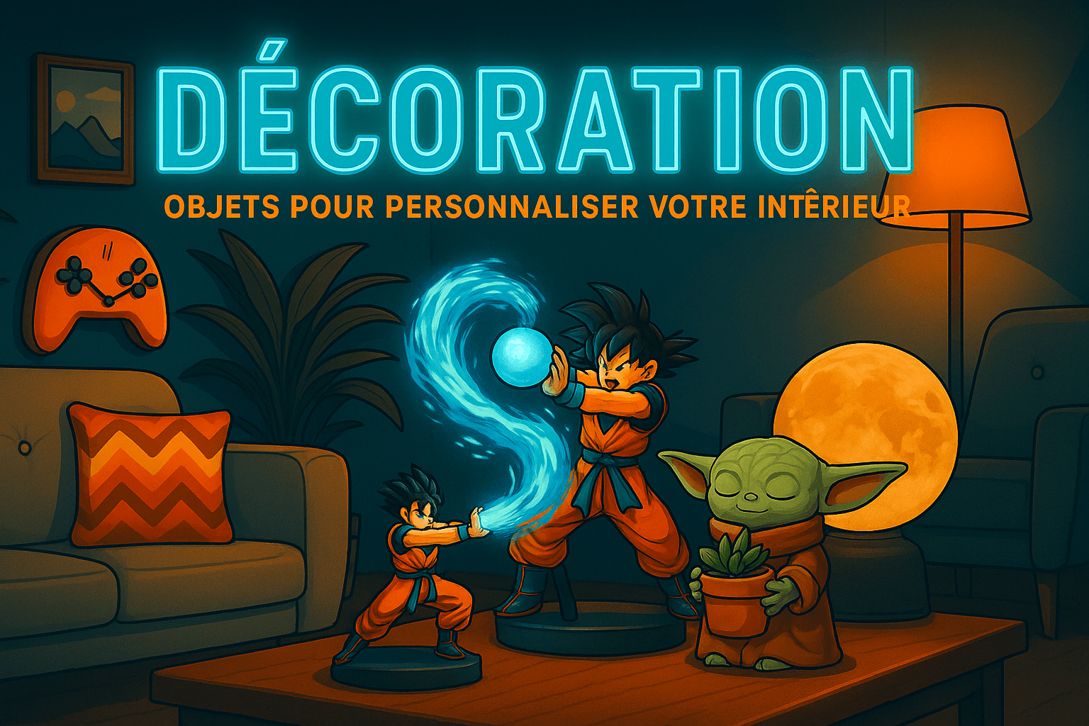 🏠 Décoration – Style, Geek & Ambiance à la maison