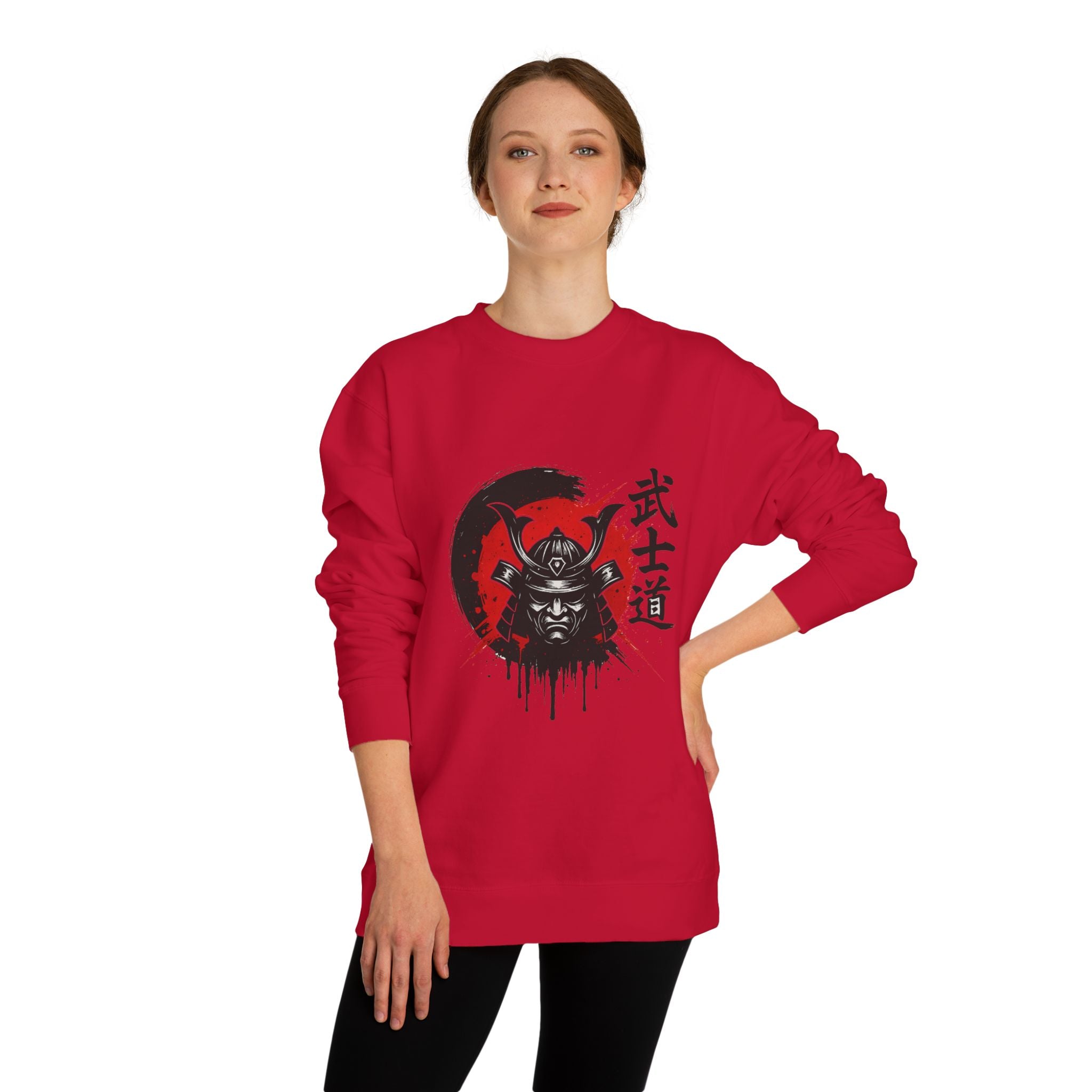 🎮 Samurai Warrior Sweatshirt Unisexe Col Rond 🎮