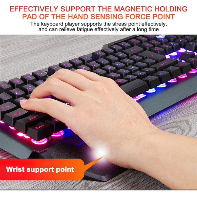 Clavier Gaming Mécanique Filaire RGB Rétroéclairé Pro