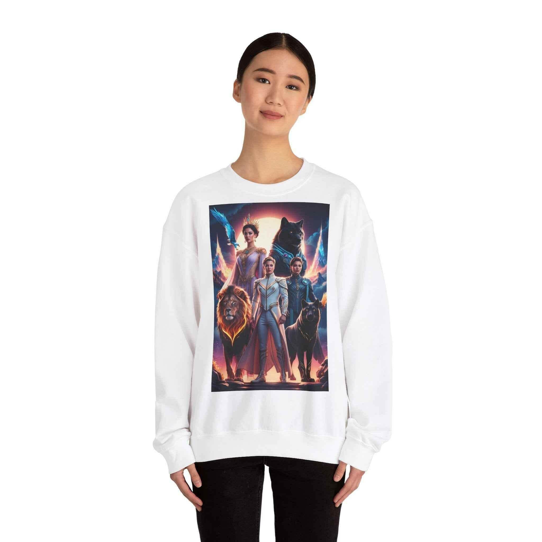 sweat-shirt unisexe en Heavy Blend™ Crewneck - Legeekshop