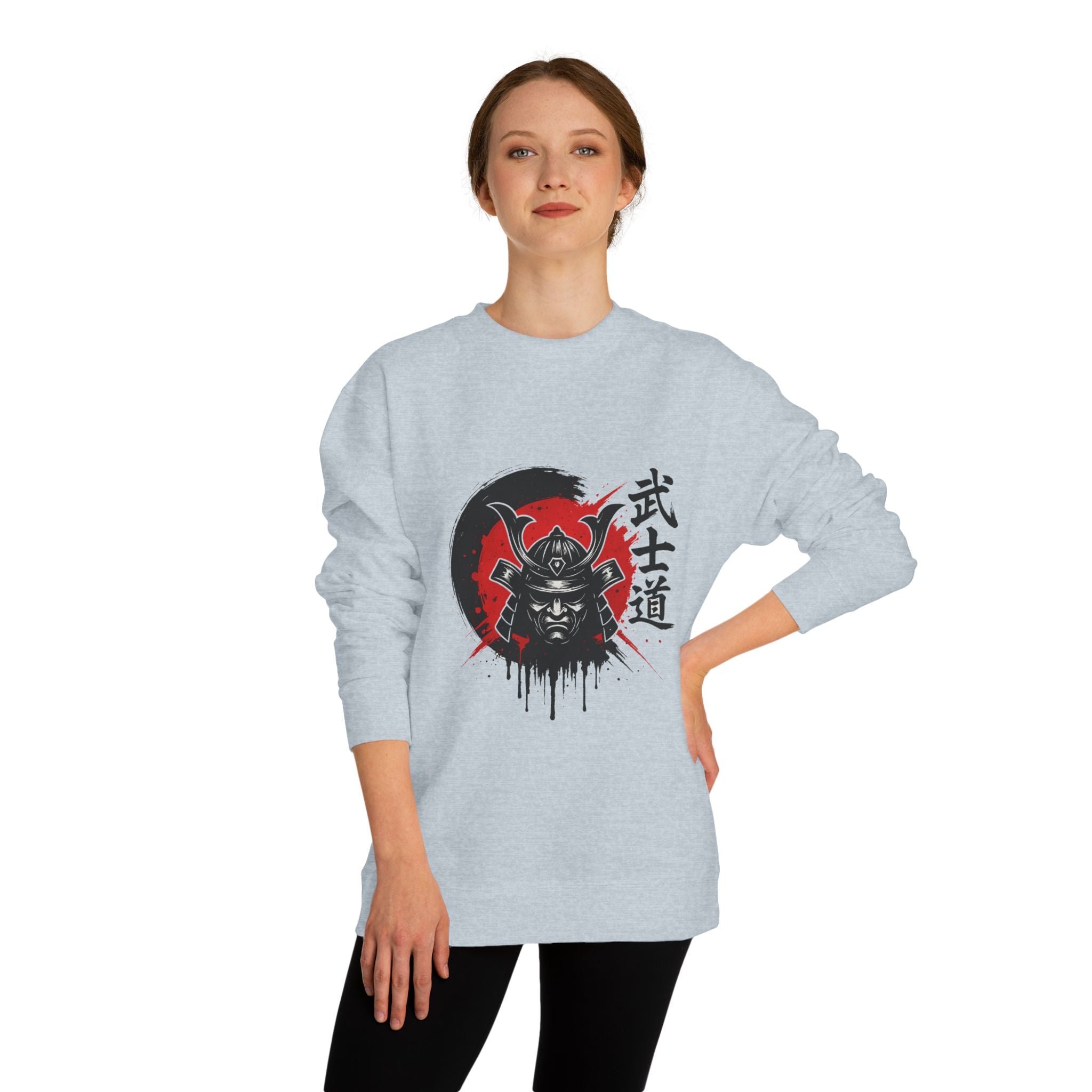 🎮 Samurai Warrior Sweatshirt Unisexe Col Rond 🎮