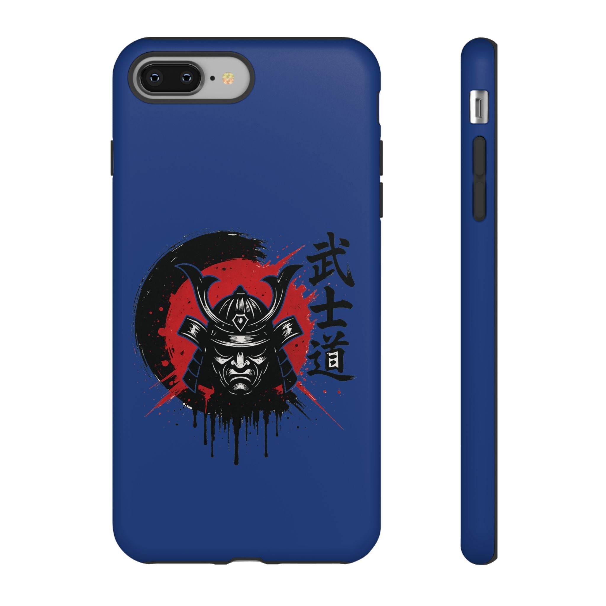 📱 samurai phone case Bleue foncé – coque renforcée iPhone 📱 - Legeekshop