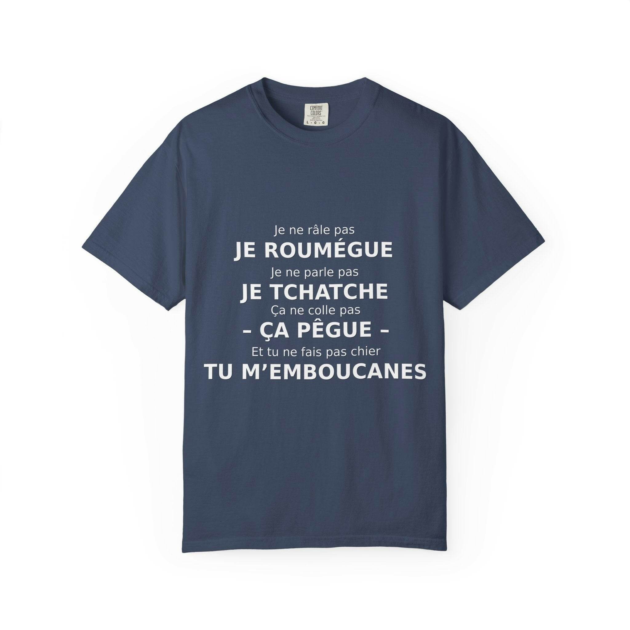 🎮 T-shirt Unisexe Citations Humoristiques Françaises 🎮 - Legeekshop