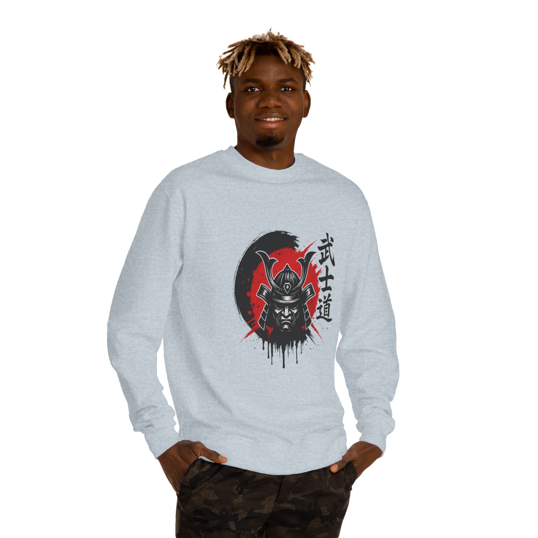 🎮 Samurai Warrior Sweatshirt Unisexe Col Rond 🎮