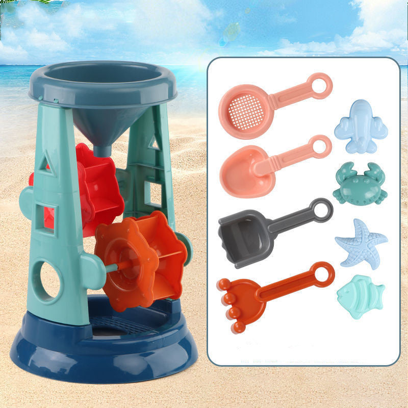 Jouets Plage Enfants Set Complet Sable Château Extérieur