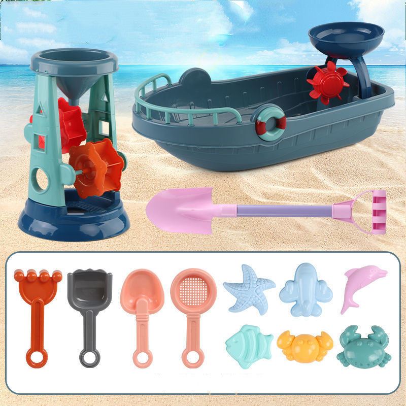 Jouets Plage Enfants Set Complet Sable Château Extérieur