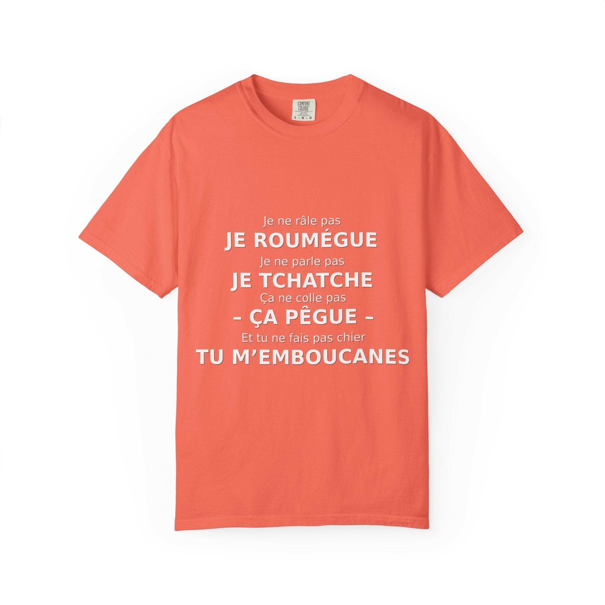 🎮 T-shirt Unisexe Citations Humoristiques Françaises 🎮 - Legeekshop