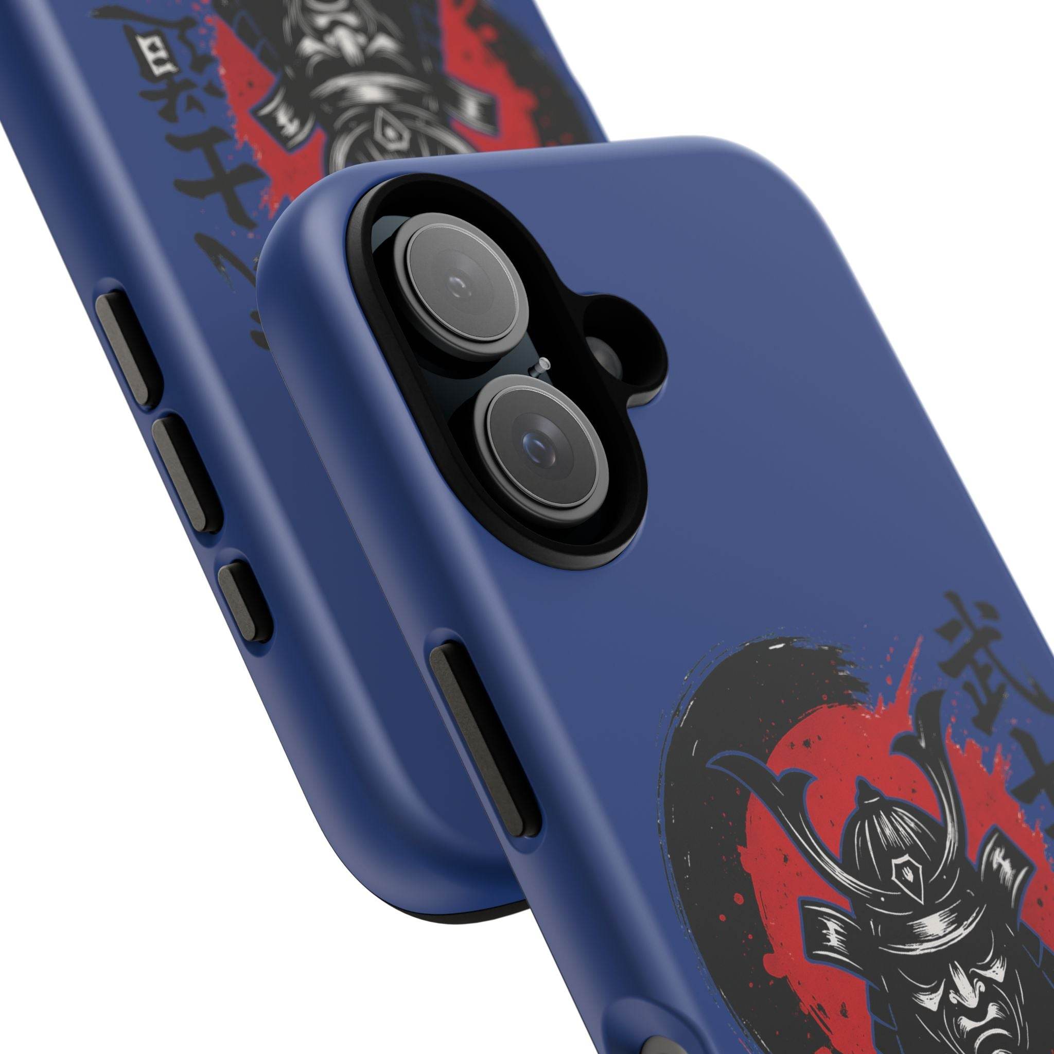 📱 samurai phone case Bleue foncé – coque renforcée iPhone 📱