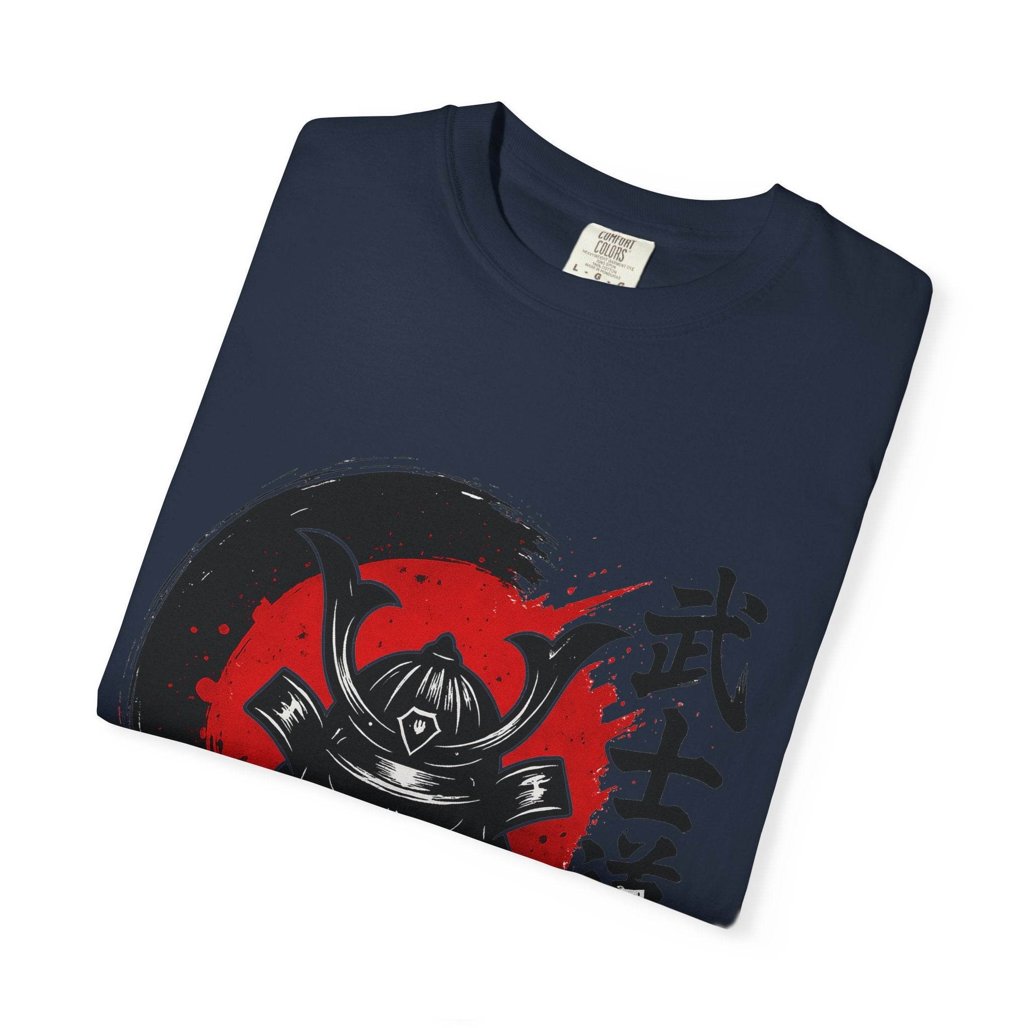 🎮 T-shirt Unisexe “Samurai Spirit” – Vintage & Philosophie Guerrière 🎮