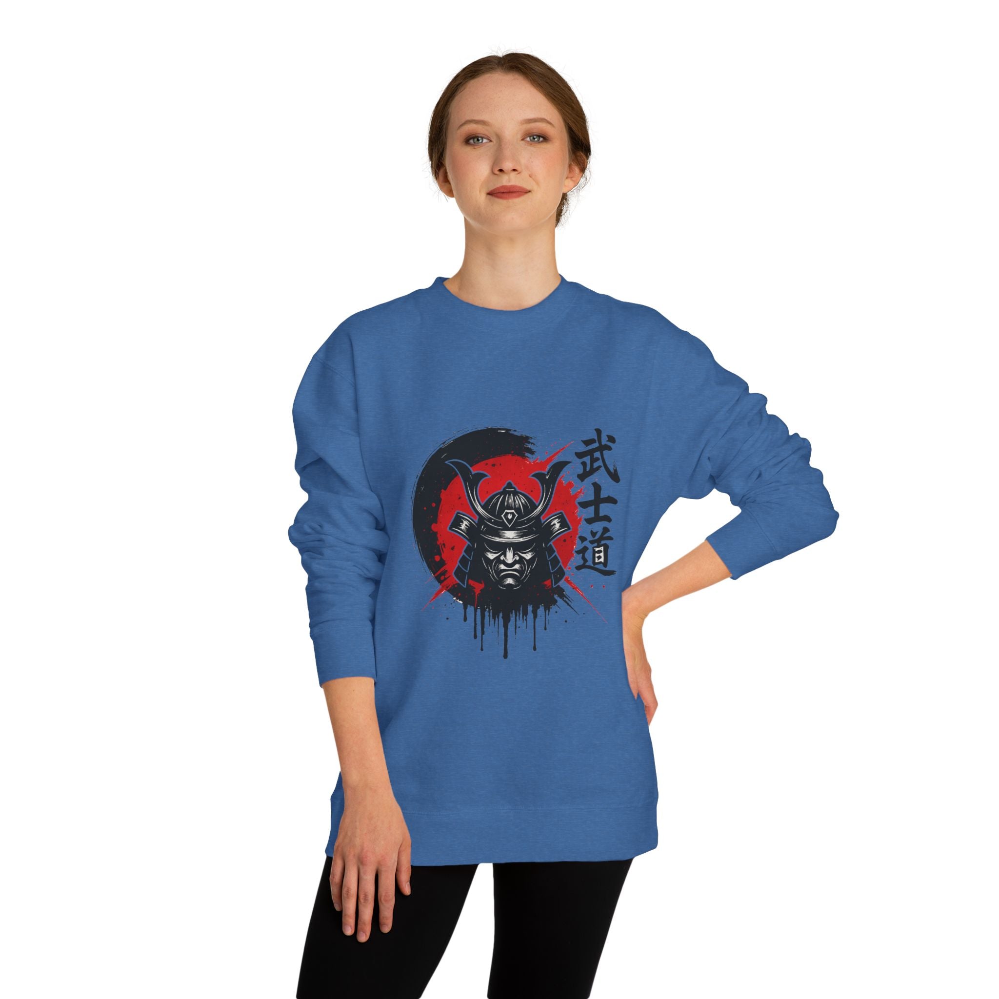 🎮 Samurai Warrior Sweatshirt Unisexe Col Rond 🎮