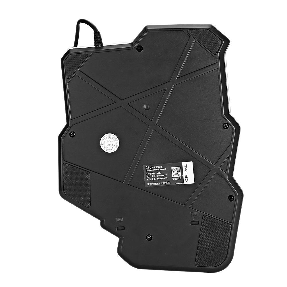 Clavier Gaming Mécanique Une Main RGB Portable Mini