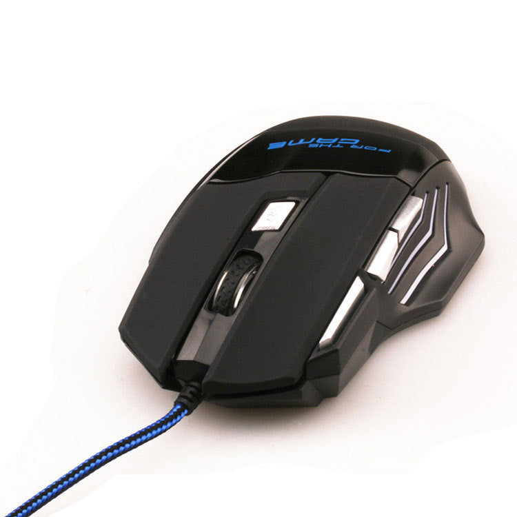 Souris Gaming USB 6 Boutons DPI Réglable RGB Filaire