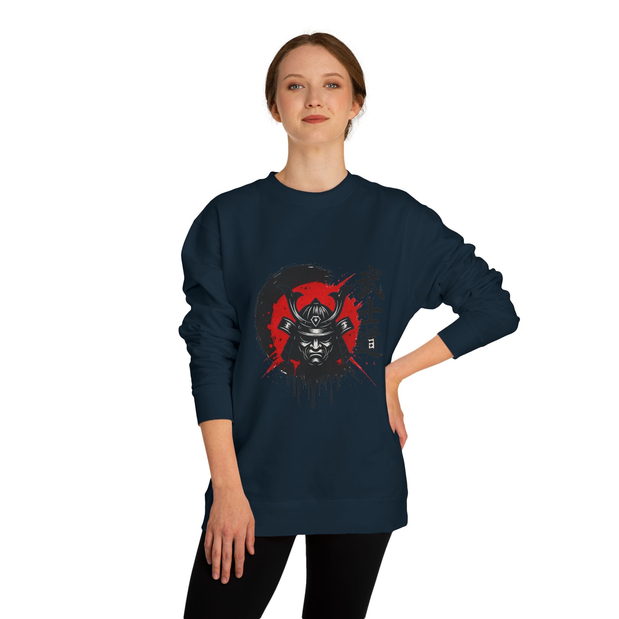 🎮 Samurai Warrior Sweatshirt Unisexe Col Rond 🎮
