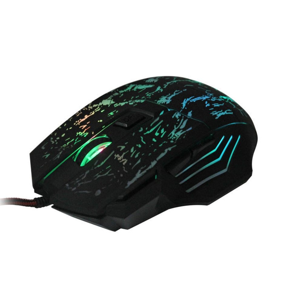 Souris Gaming Filaire Ergonomique LED RGB Pro