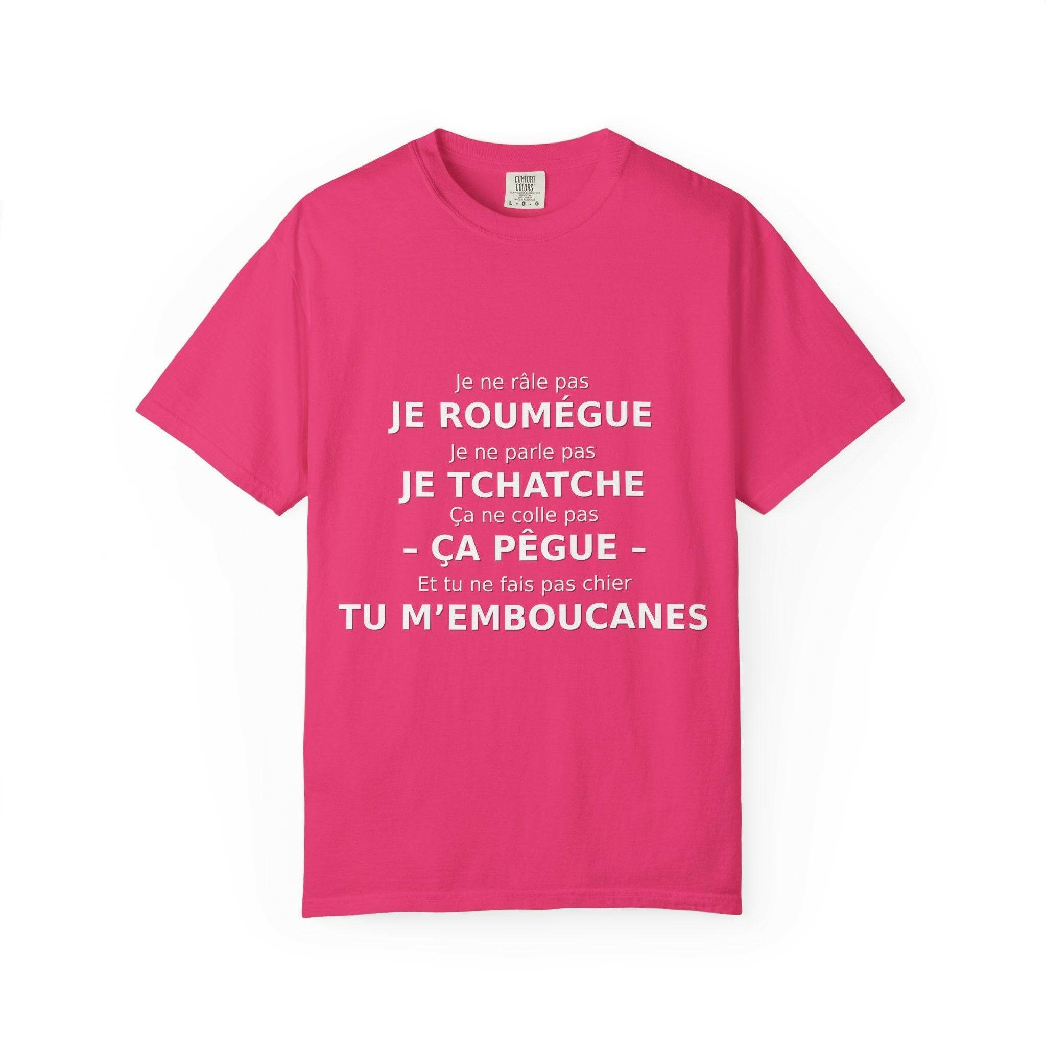 🎮 T-shirt Unisexe Citations Humoristiques Françaises 🎮 - Legeekshop