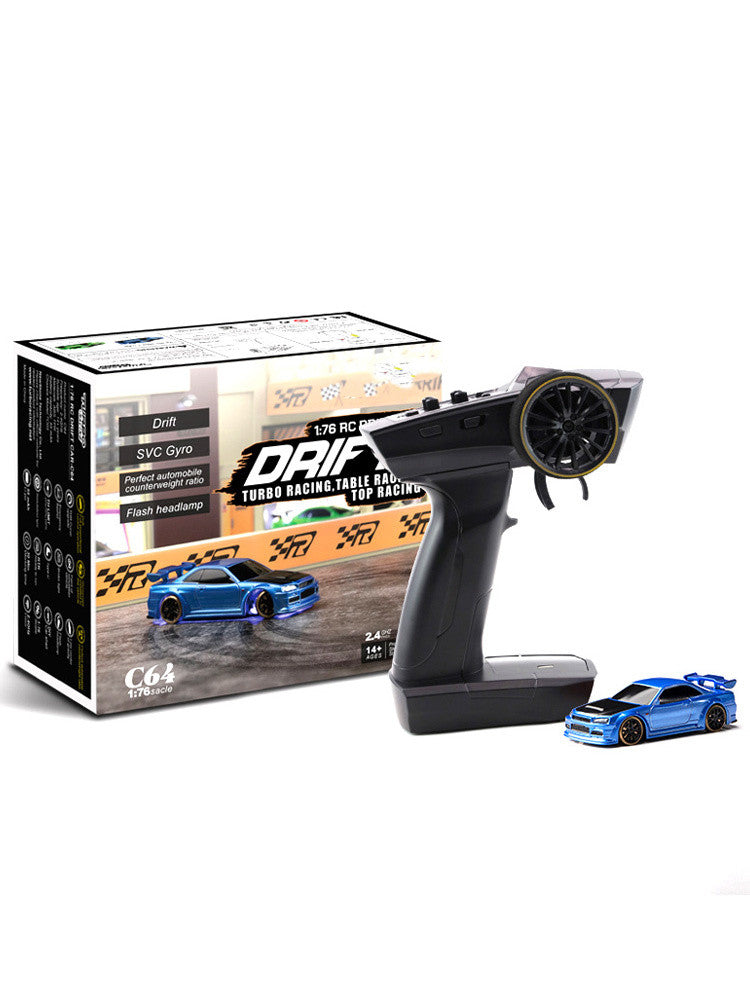 Voiture RC Drift Turbo Racing 1/76 Gyroscope Télécommande Pro