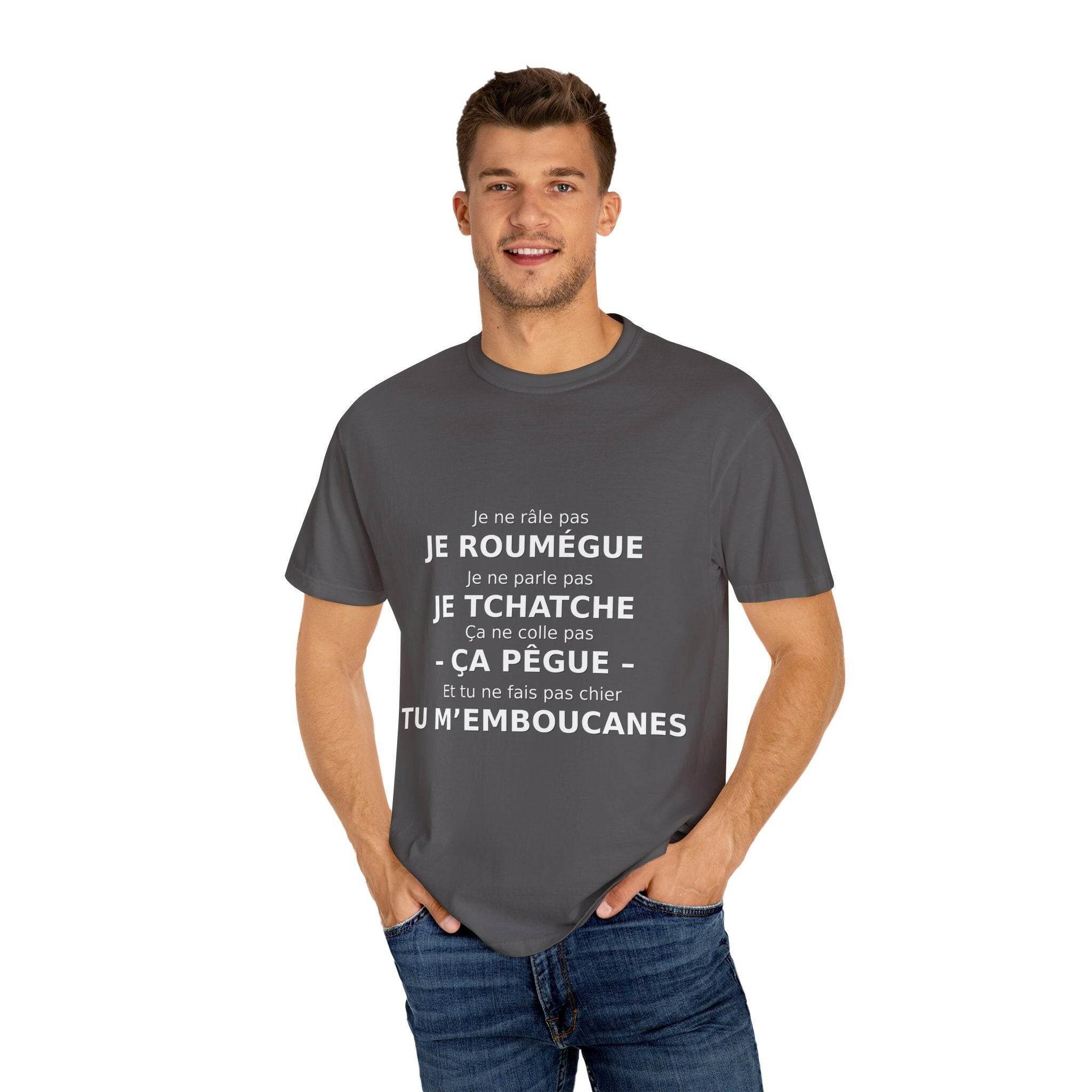 🎮 T-shirt Unisexe Citations Humoristiques Françaises 🎮 - Legeekshop