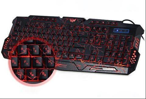 Clavier Gaming Luminescent RGB Rétroéclairé Filaire
