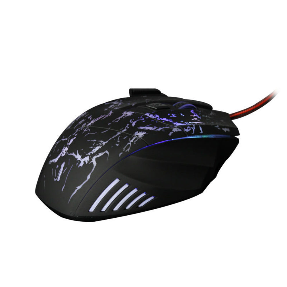 Souris Gaming Filaire Ergonomique LED RGB Pro