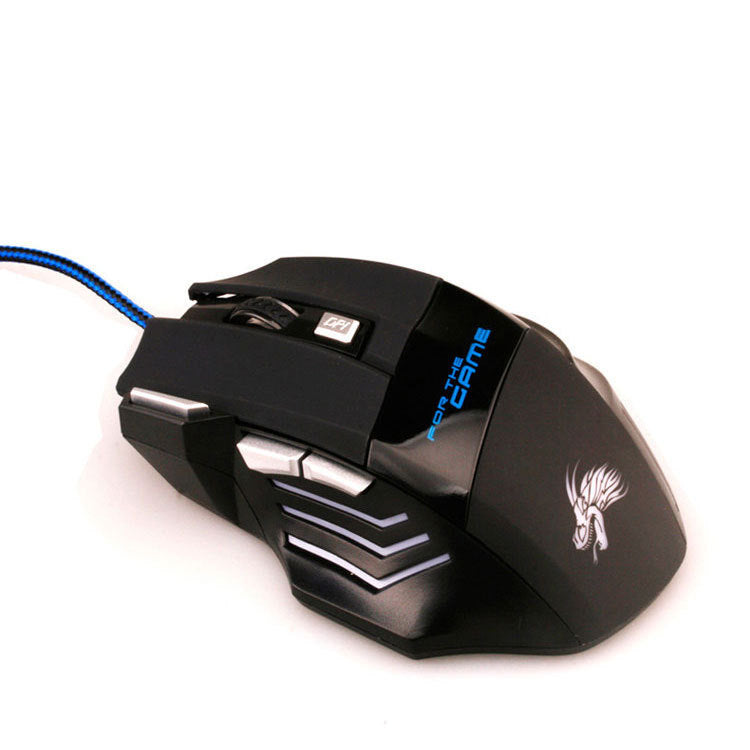 Souris Gaming USB 6 Boutons DPI Réglable RGB Filaire