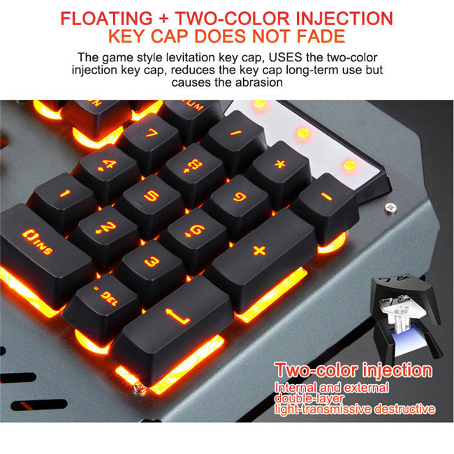 Clavier Gaming Mécanique Filaire RGB Rétroéclairé Pro