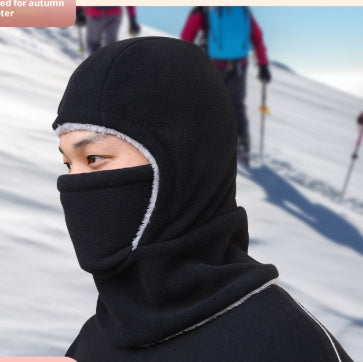 Masque Cagoule Polaire Coupe-Vent Moto Vélo Hiver
