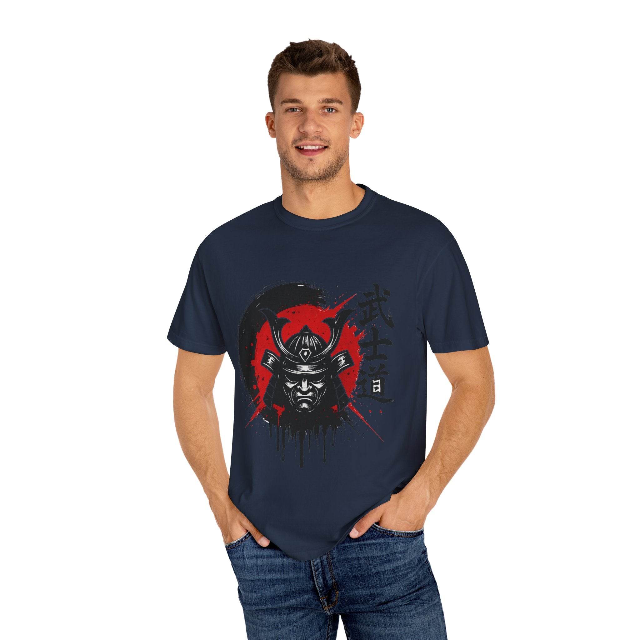 🎮 T-shirt Unisexe “Samurai Spirit” – Vintage & Philosophie Guerrière 🎮