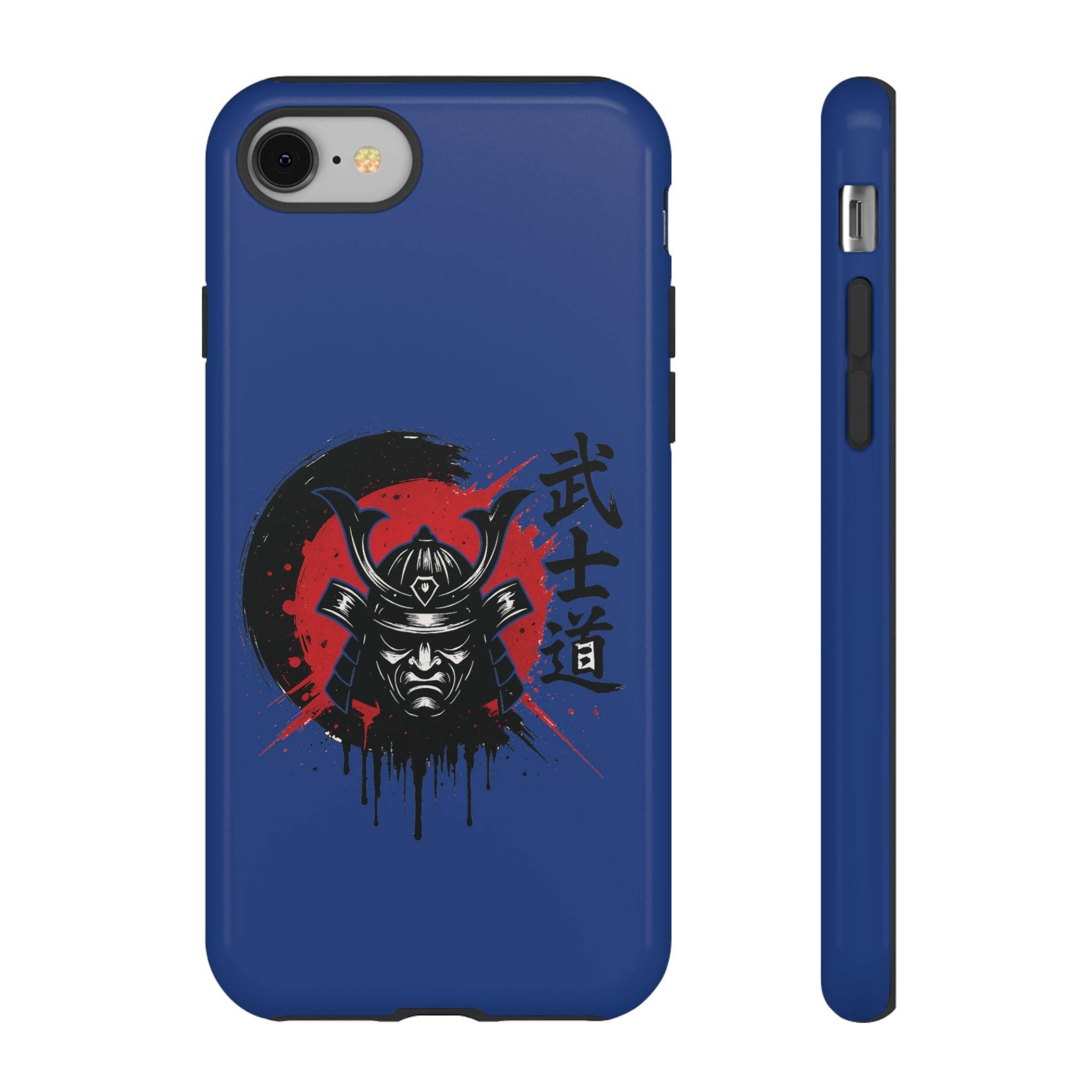 📱 samurai phone case Bleue foncé – coque renforcée iPhone 📱 - Legeekshop
