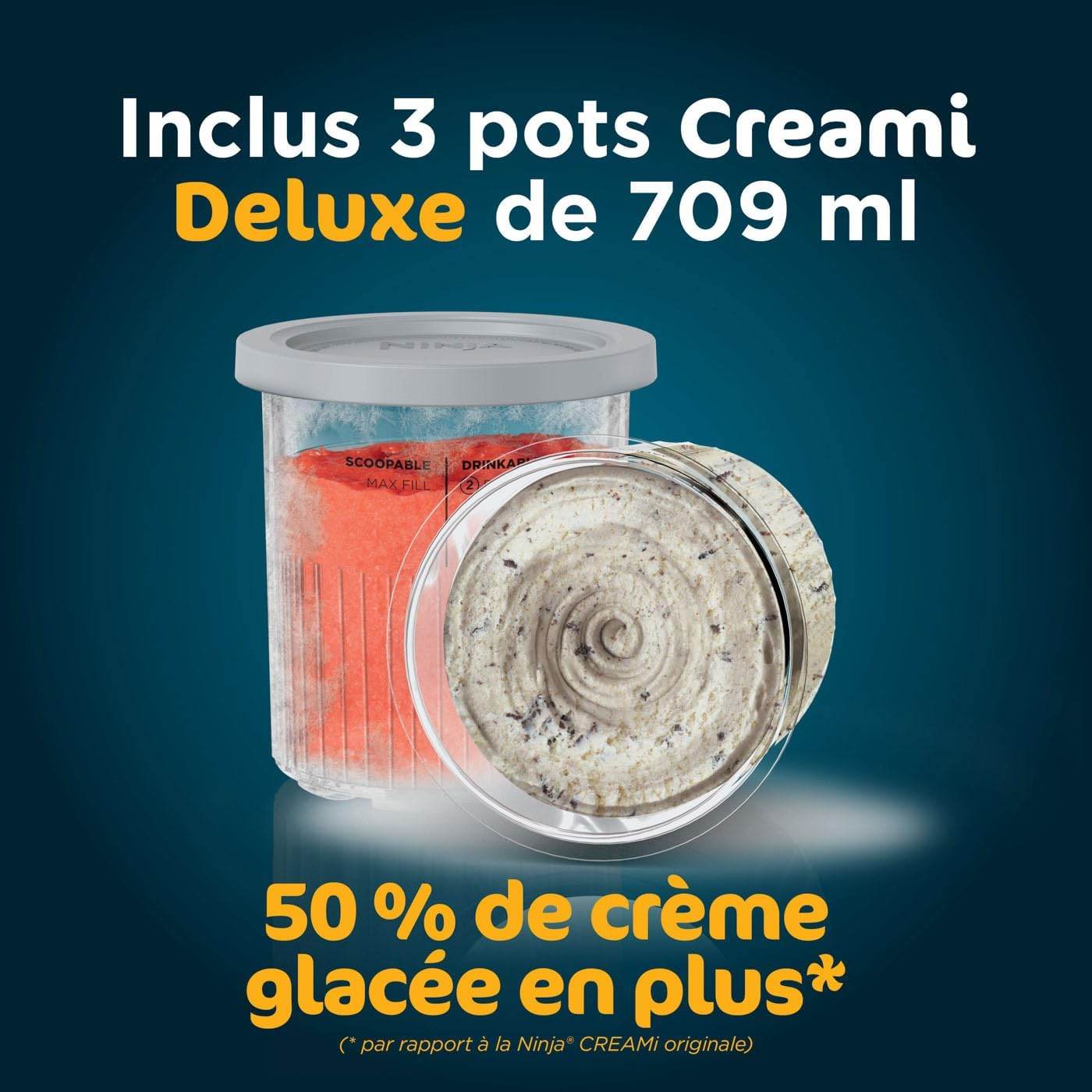 🎮 Ninja CREAMi Deluxe NC501EU – Machine à Glace & Frozen Yogurt 🎮 - Legeekshop