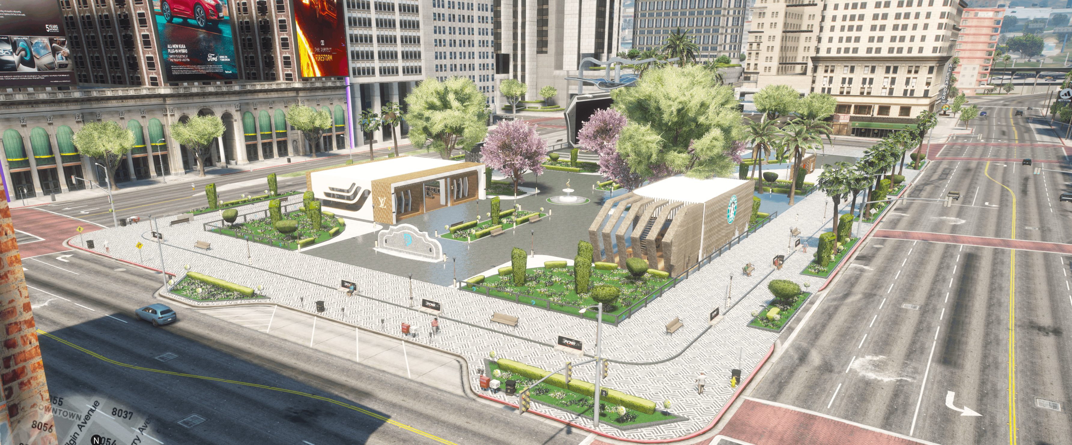 ๐๏ธ MLO Mapping Place des Cubes FiveM - Boutique, Tattoo, Cafรฉ | FiveM RP ๐ฎ - Legeekshop