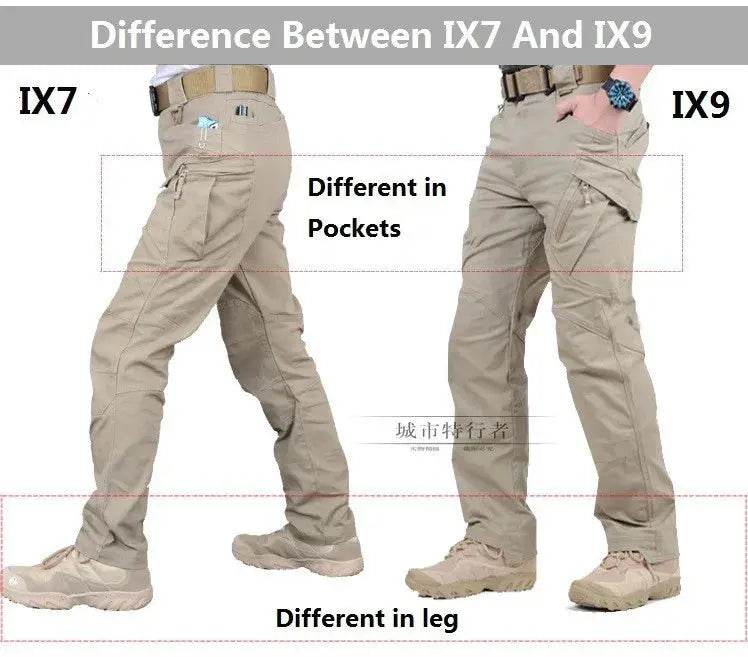 Pantalon Cargo Militaire en Coton pour Homme - ReFire Gear - Legeekshop