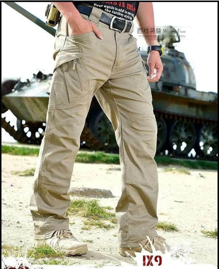 Pantalon Cargo Militaire en Coton pour Homme - ReFire Gear - Legeekshop