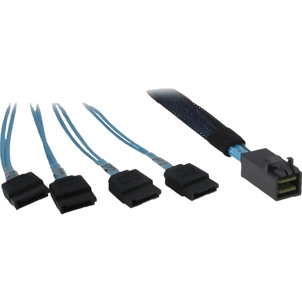 (€ 38,29 / 1 m) Inter-Tech câble SFF 8643 > 4x SATA - Inter-Tech