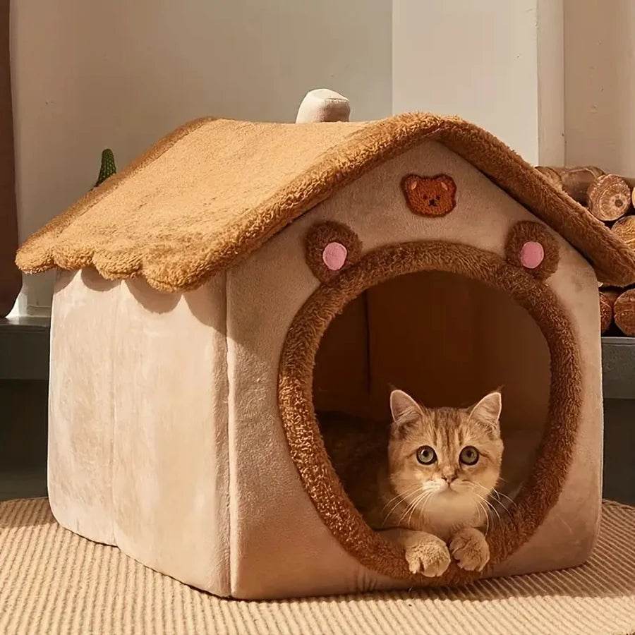 🐾 Lit de Grotte Confortable pour Chats & Chiens 🏡✨ - Legeekshop