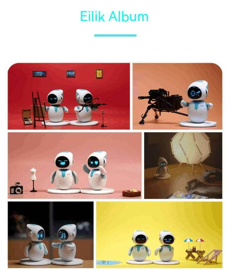 🤖 Eilik – Robot compagnon intelligent avec interaction émotionnelle AI - Legeekshop