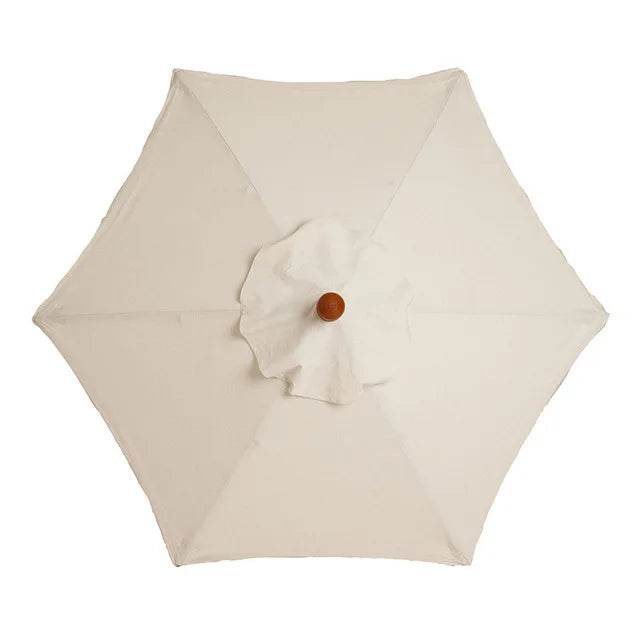 ☀️ Tissu de remplacement pour parasol – 6/8 nervures, polyester imperméable UV30+ - Legeekshop