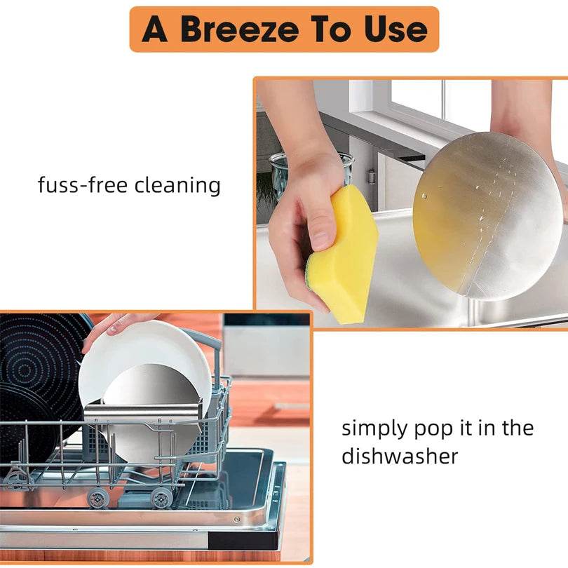 Presse à Hamburgers Acier Inox – Moule Circulaire Antiadhésif – Cuisine Maison - Legeekshop