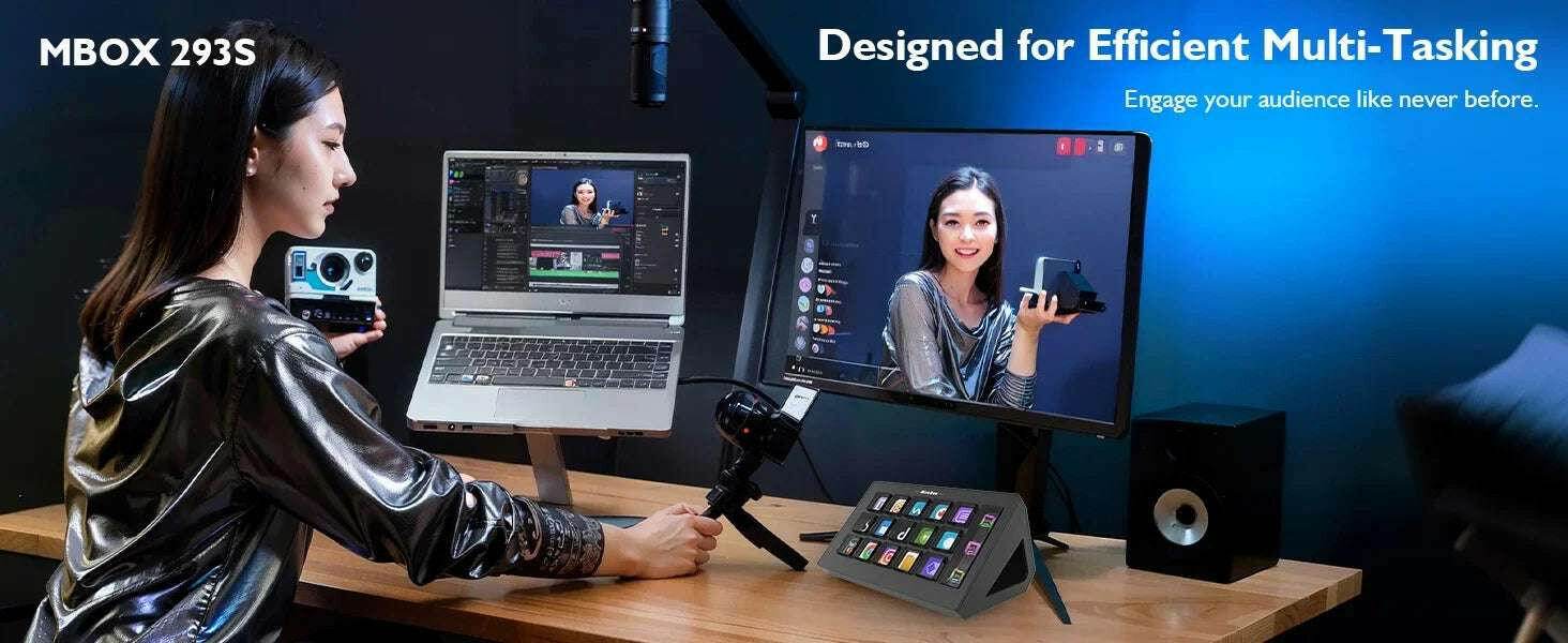 🎛️ Stream Deck Mini – Clavier Visuel 15 Touches LCD Personnalisables | Win / macOS - Legeekshop