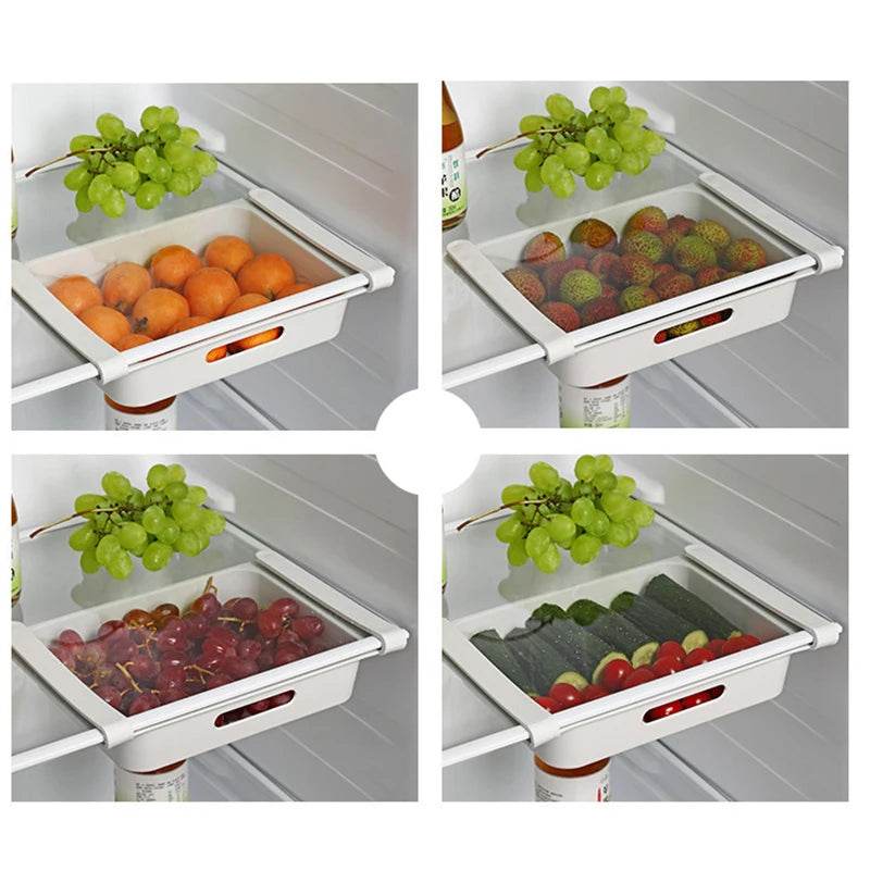 🥚 Boîte de Rangement d'Œufs Coulissante à 3 Couches – Style Échelle | Grande Capacité Réfrigérateur - Legeekshop