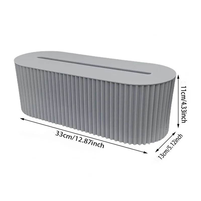 🔌 Boîte de Rangement Câbles & Prises – Design Nordique | Organisateur de Bureau et Maison - Legeekshop