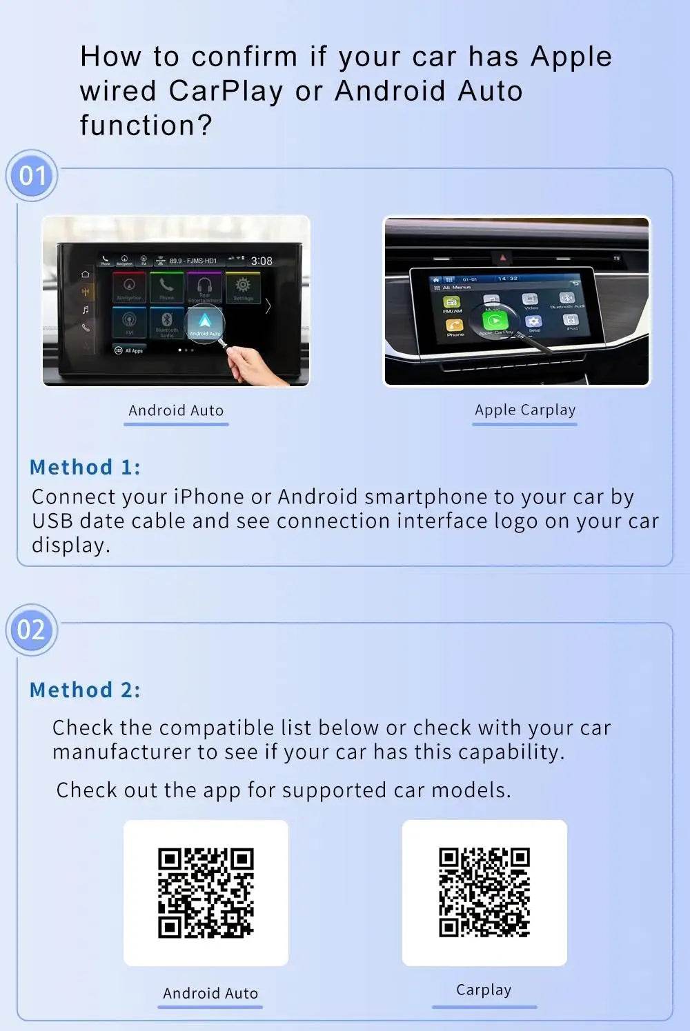 🚗 Adaptateur Auto CarPlay & Android Auto Sans Fil | Plug & Play 🔄 - Legeekshop