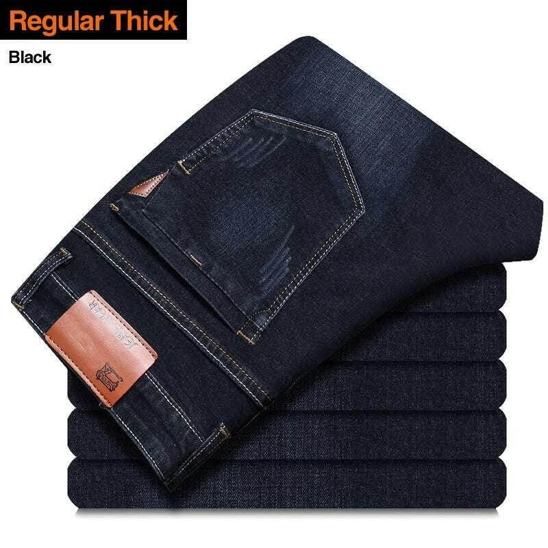 Jean Slim Homme, Pantalon en Jean Extensible, Décontracté | Brother Wang | Wayne Outfitters - Legeekshop