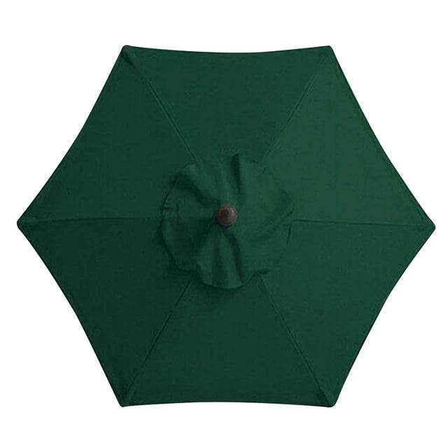 ☀️ Tissu de remplacement pour parasol – 6/8 nervures, polyester imperméable UV30+ - Legeekshop