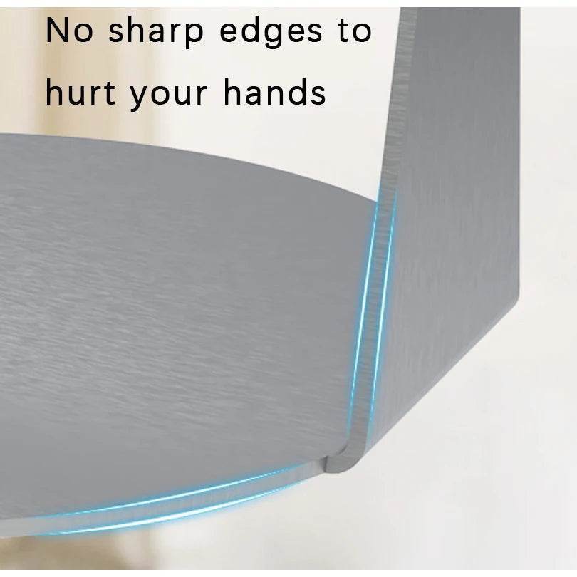 Presse à Hamburgers Acier Inox – Moule Circulaire Antiadhésif – Cuisine Maison - Legeekshop