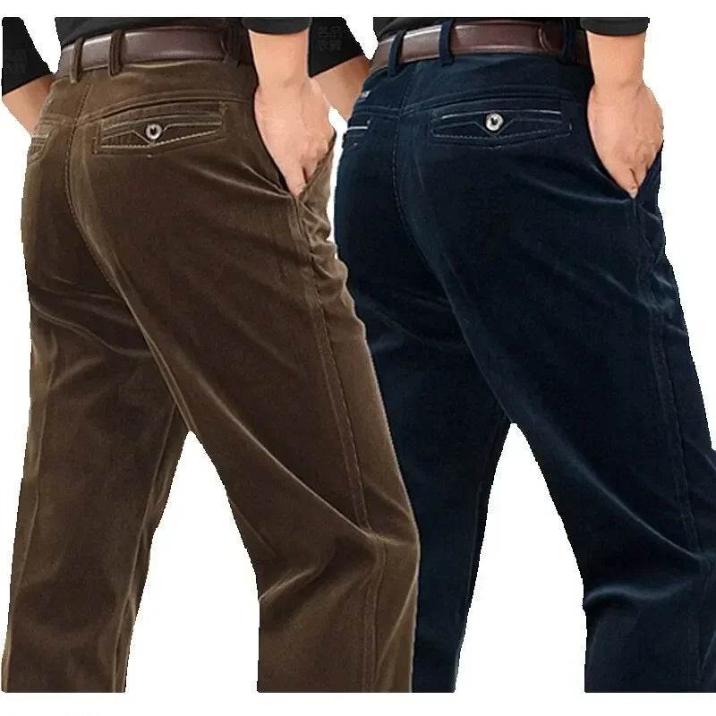Pantalon en Velours Côtelé Homme, Jogging Ample, Style Décontracté | TQGQG | Wayne Outfitters - Legeekshop