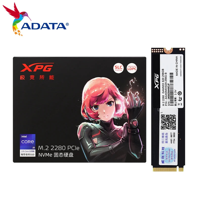 SSD NVMe ADATA XPG GAMMIX S50 PRO M.2 2280 PCIe Gen4x4 500GB 1TB 3D NAND TLC